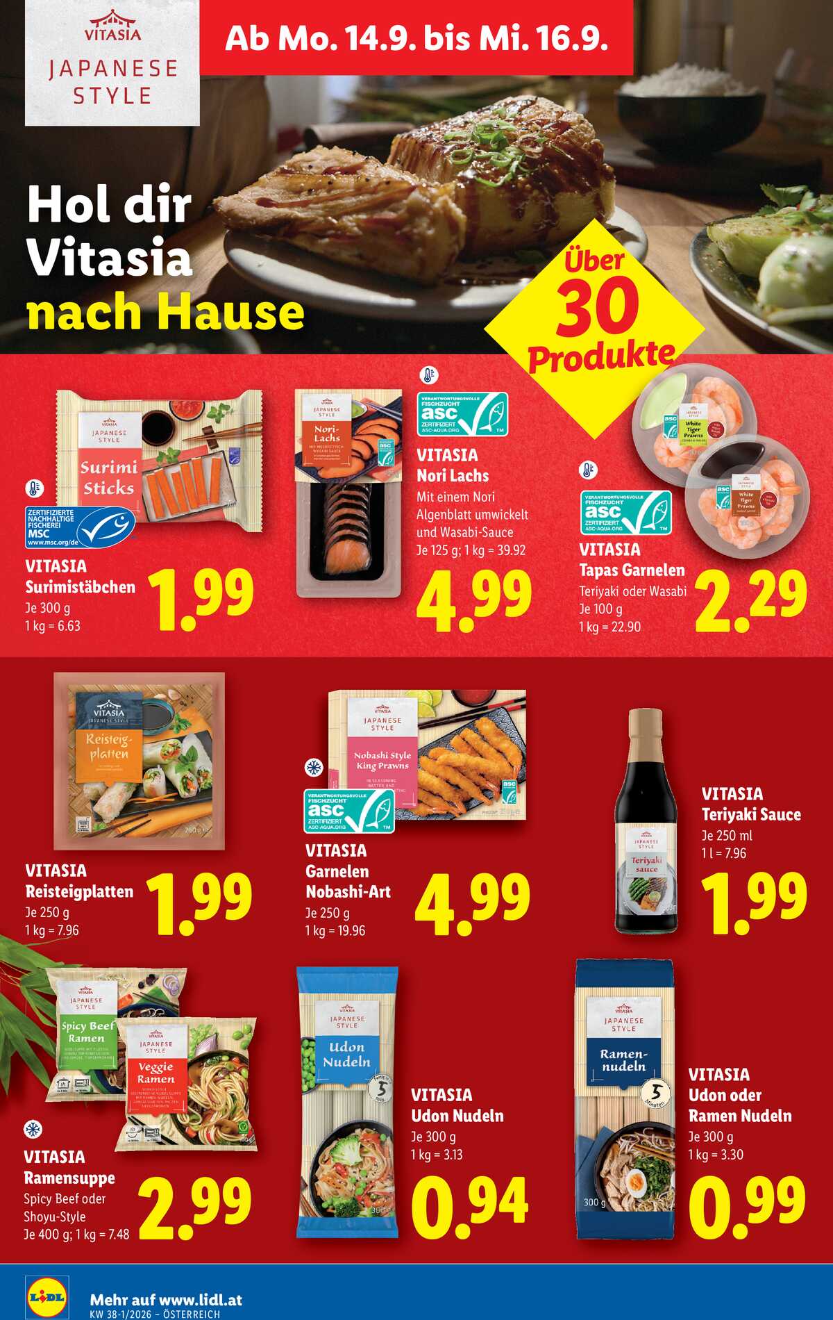 Leták Lidl Rakousko 10.9.-16.9.2026 strana 47