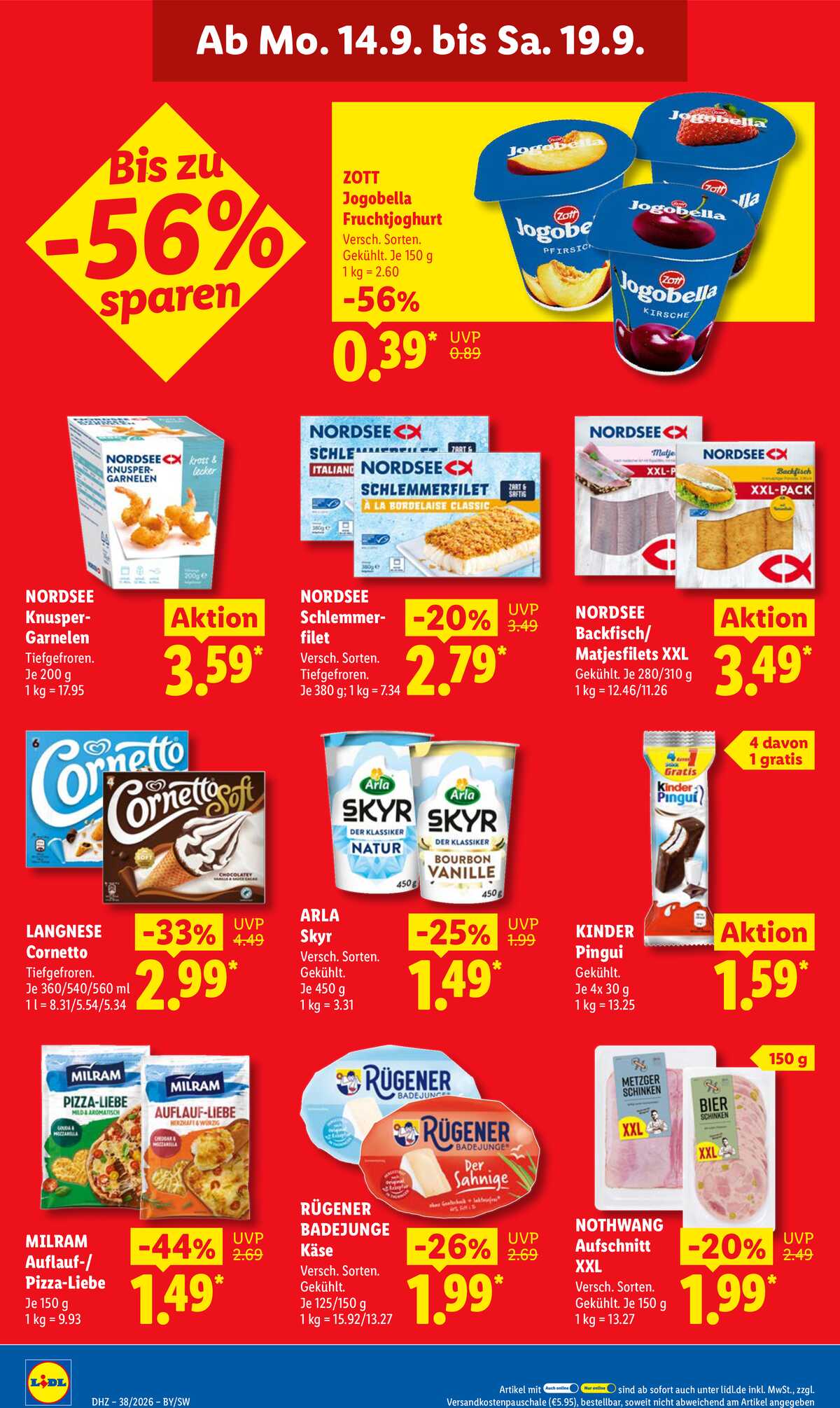 Leták Lidl Německo 14.9.-19.9.2026 strana 18
