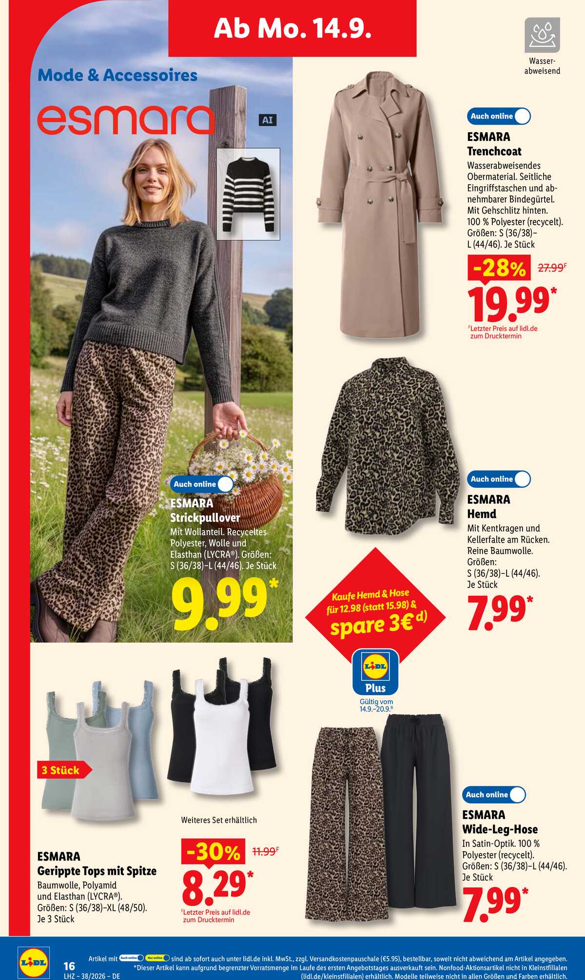 Leták Lidl Německo 14.9.-19.9.2026 strana 30