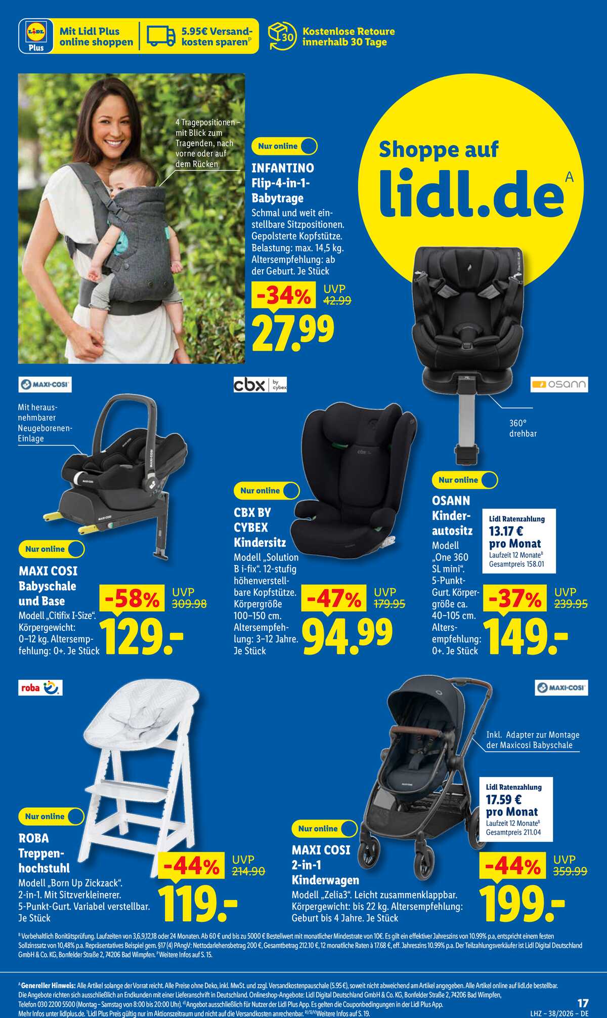 Leták Lidl Německo 14.9.-19.9.2026 strana 33
