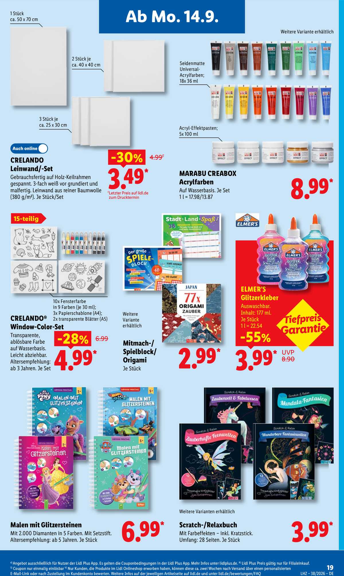 Leták Lidl Německo 14.9.-19.9.2026 strana 35