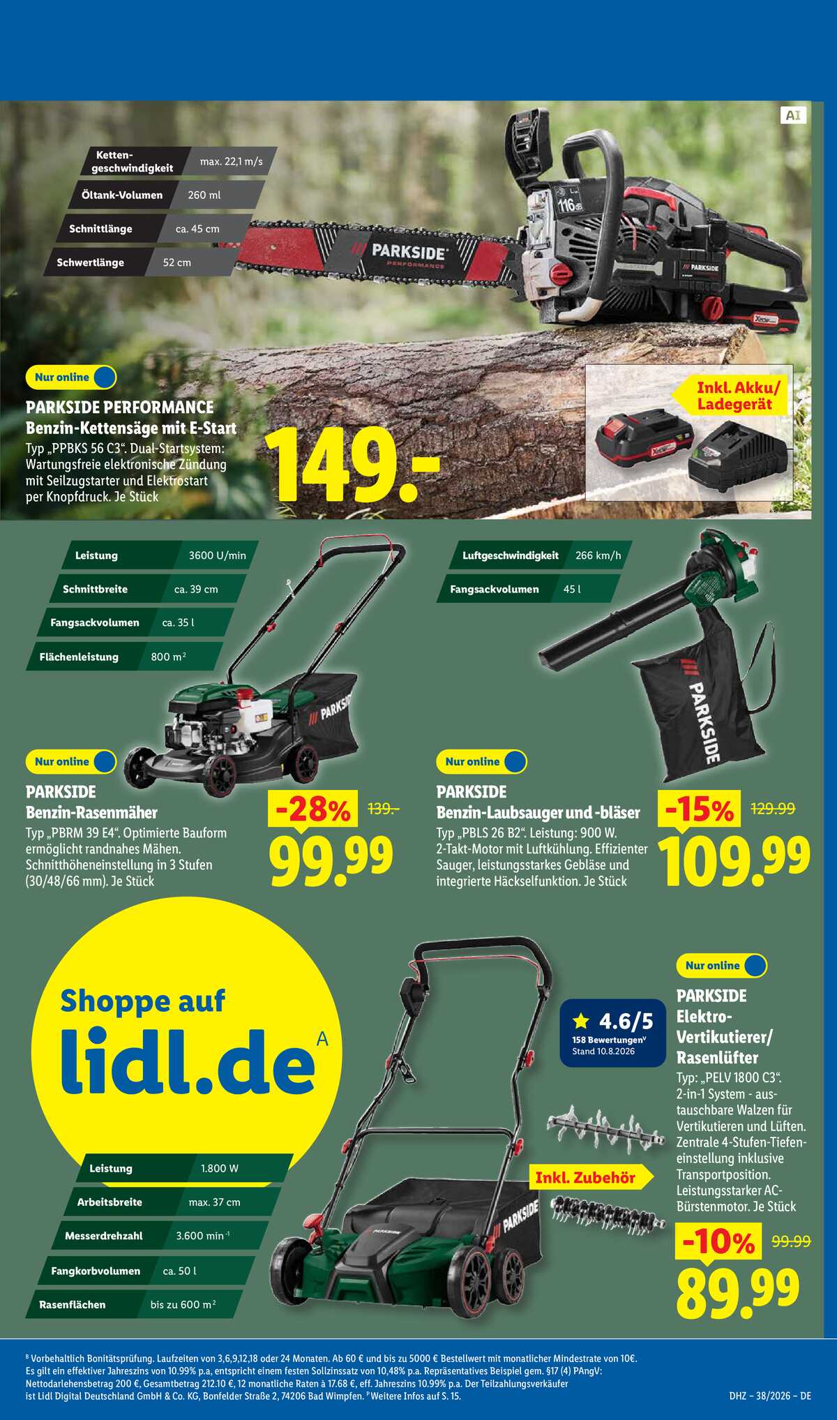 Leták Lidl Německo 14.9.-19.9.2026 strana 41