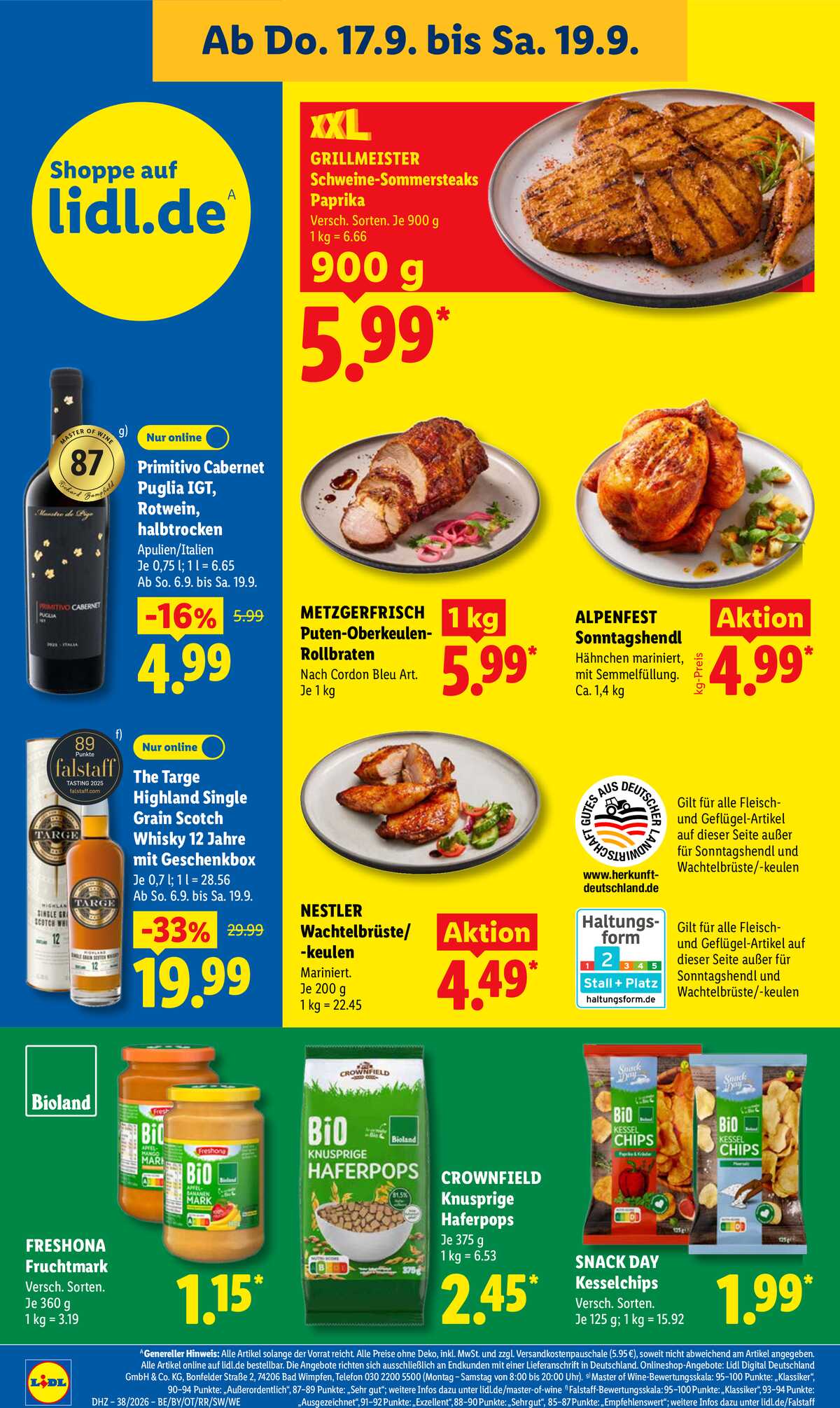 Leták Lidl Německo 14.9.-19.9.2026 strana 56