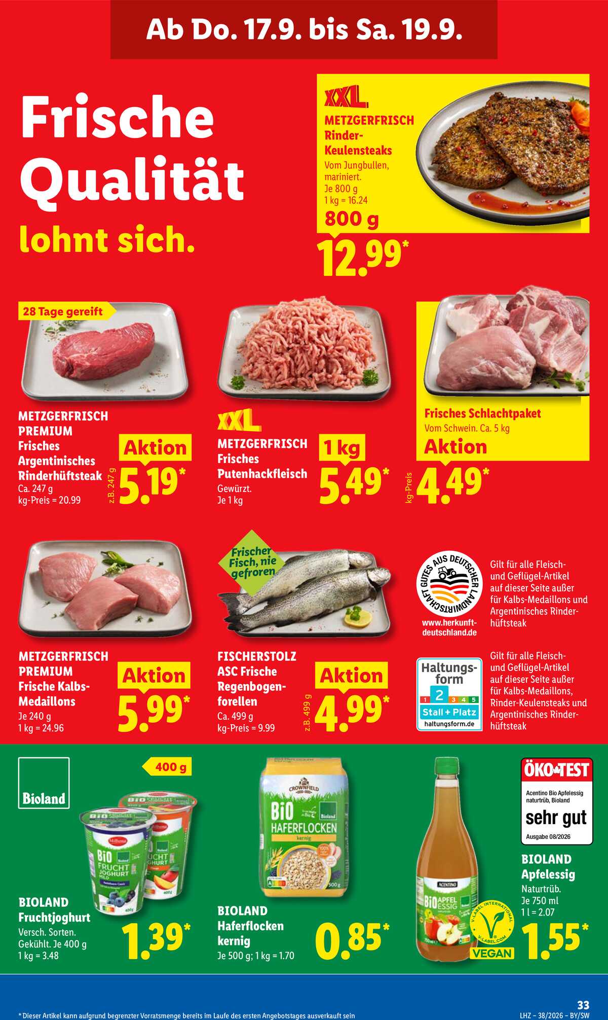 Leták Lidl Německo 14.9.-19.9.2026 strana 57