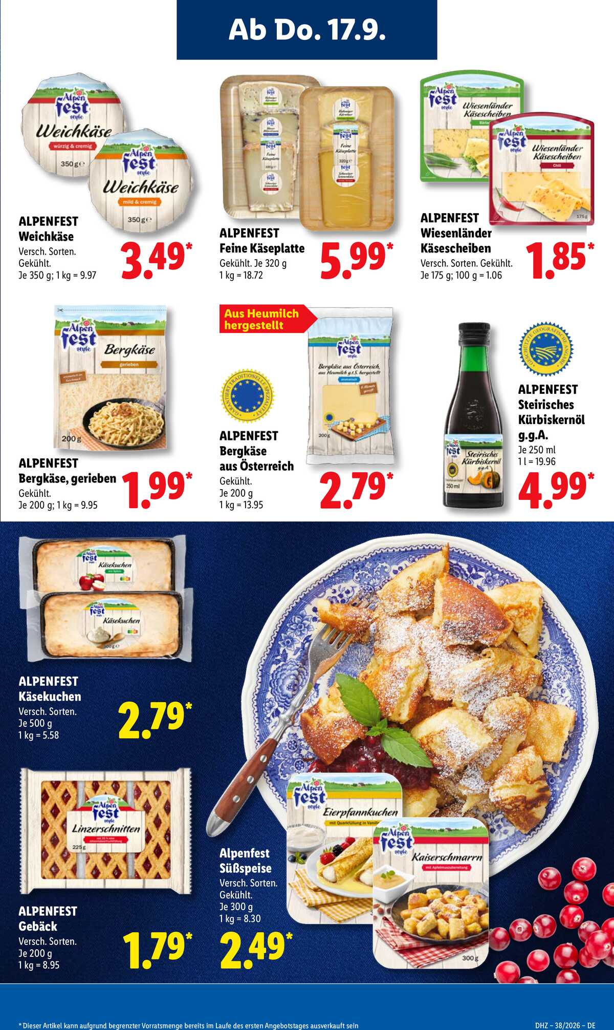 Leták Lidl Německo 14.9.-19.9.2026 strana 63