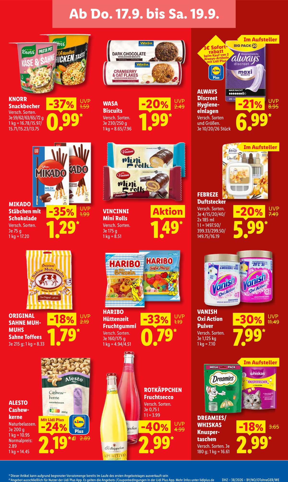 Leták Lidl Německo 14.9.-19.9.2026 strana 67