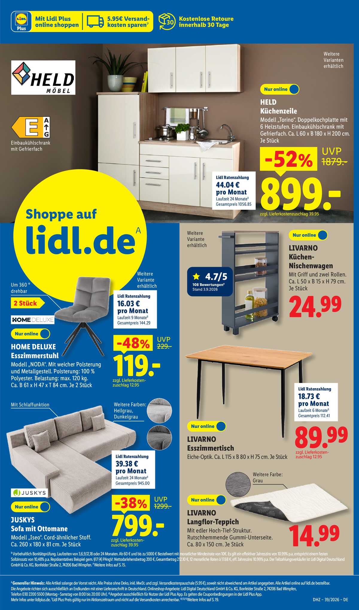 Leták Lidl Německo 21.9.-26.9.2026 strana 5