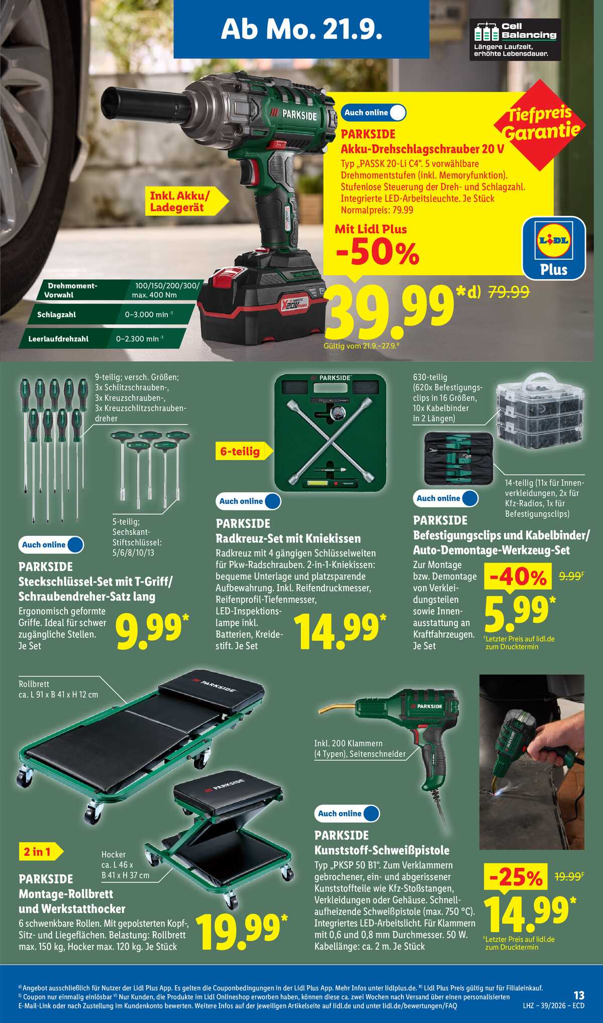 Leták Lidl Německo 21.9.-26.9.2026 strana 7