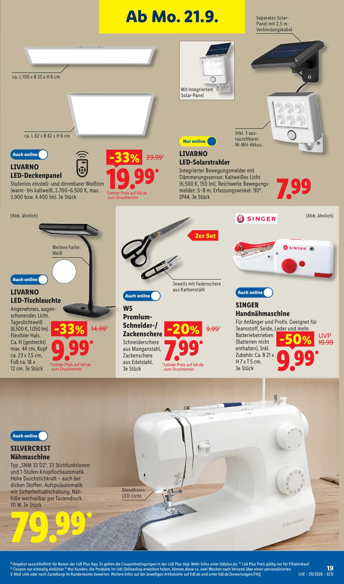 Leták Lidl Německo 21.9.-26.9.2026 strana 13
