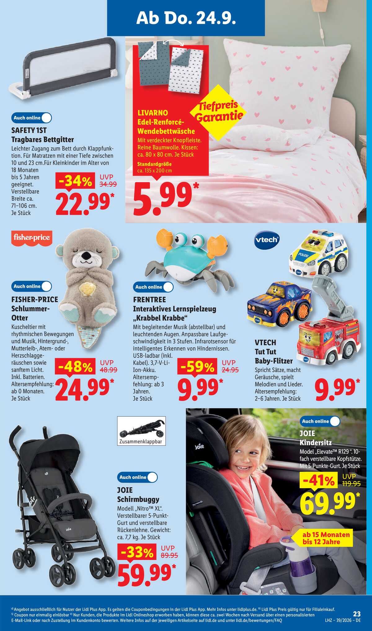 Leták Lidl Německo 21.9.-26.9.2026 strana 17