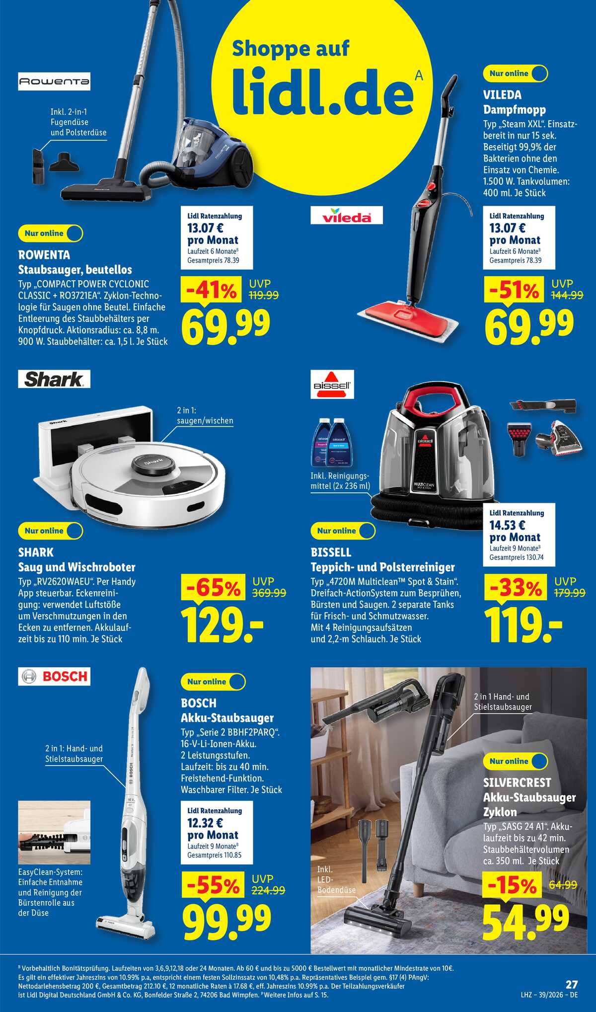 Leták Lidl Německo 21.9.-26.9.2026 strana 21