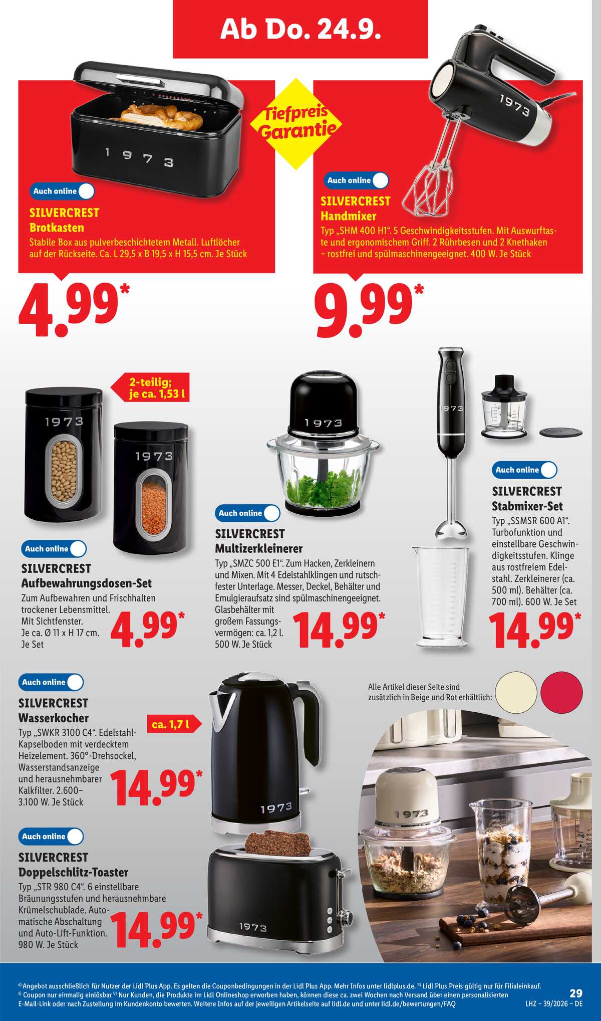 Leták Lidl Německo 21.9.-26.9.2026 strana 23