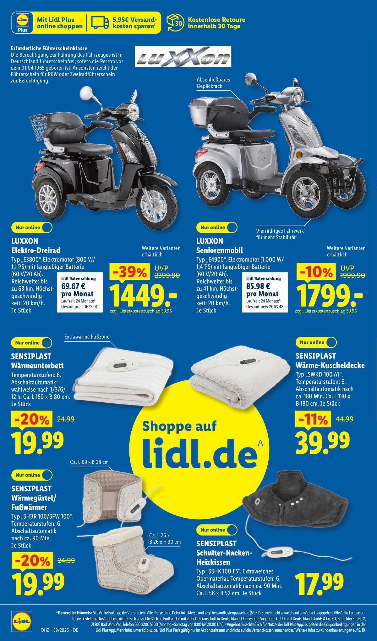 Leták Lidl Německo 21.9.-26.9.2026 strana 28