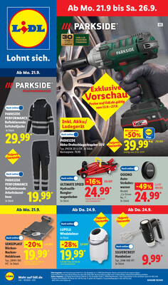 Leták Lidl Německo 21.9.-26.9.2026