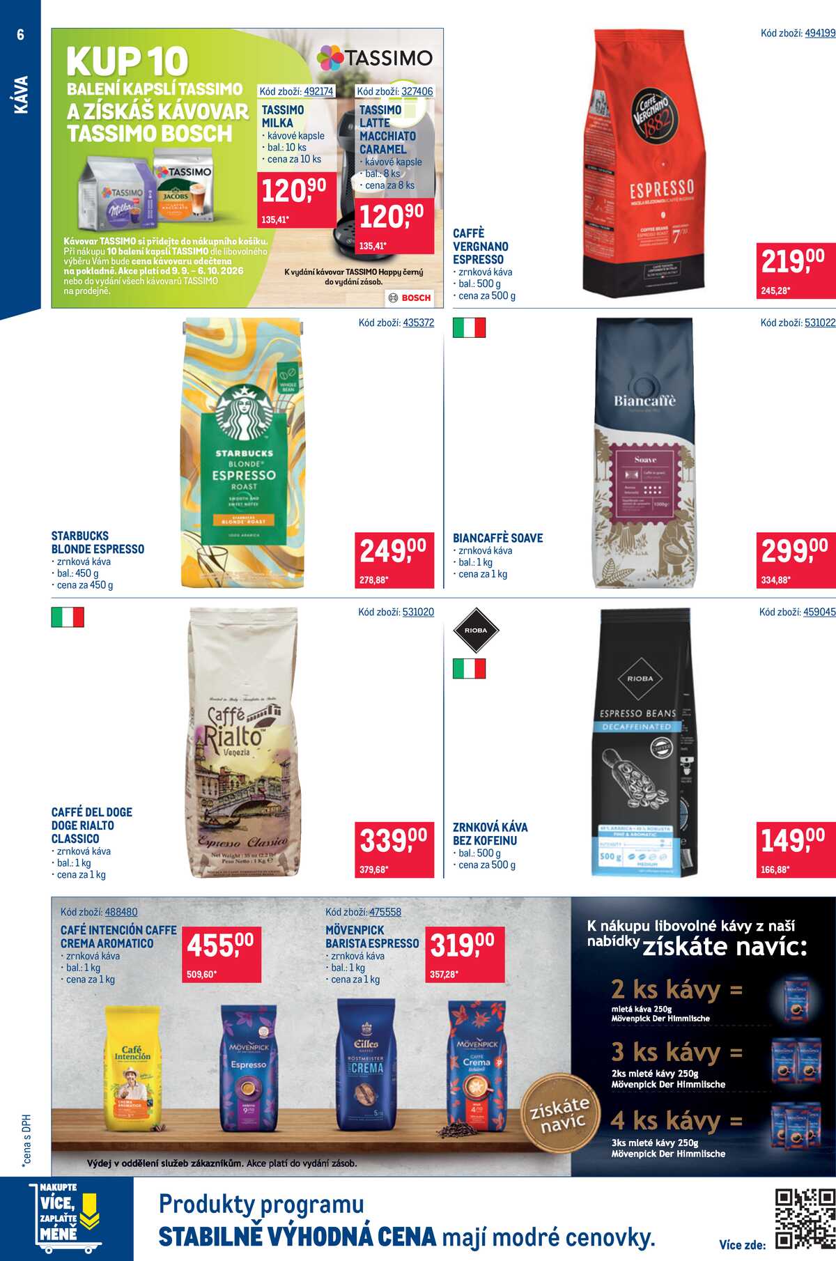 MAKRO Káva do 6.10. strana 6