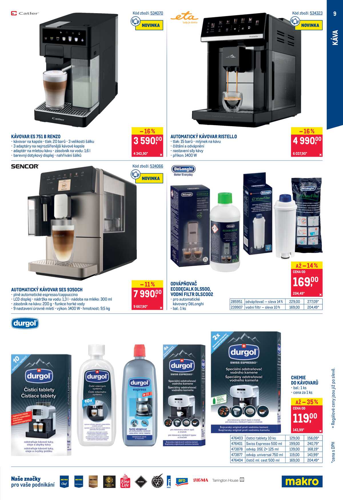 MAKRO Káva do 6.10. strana 9