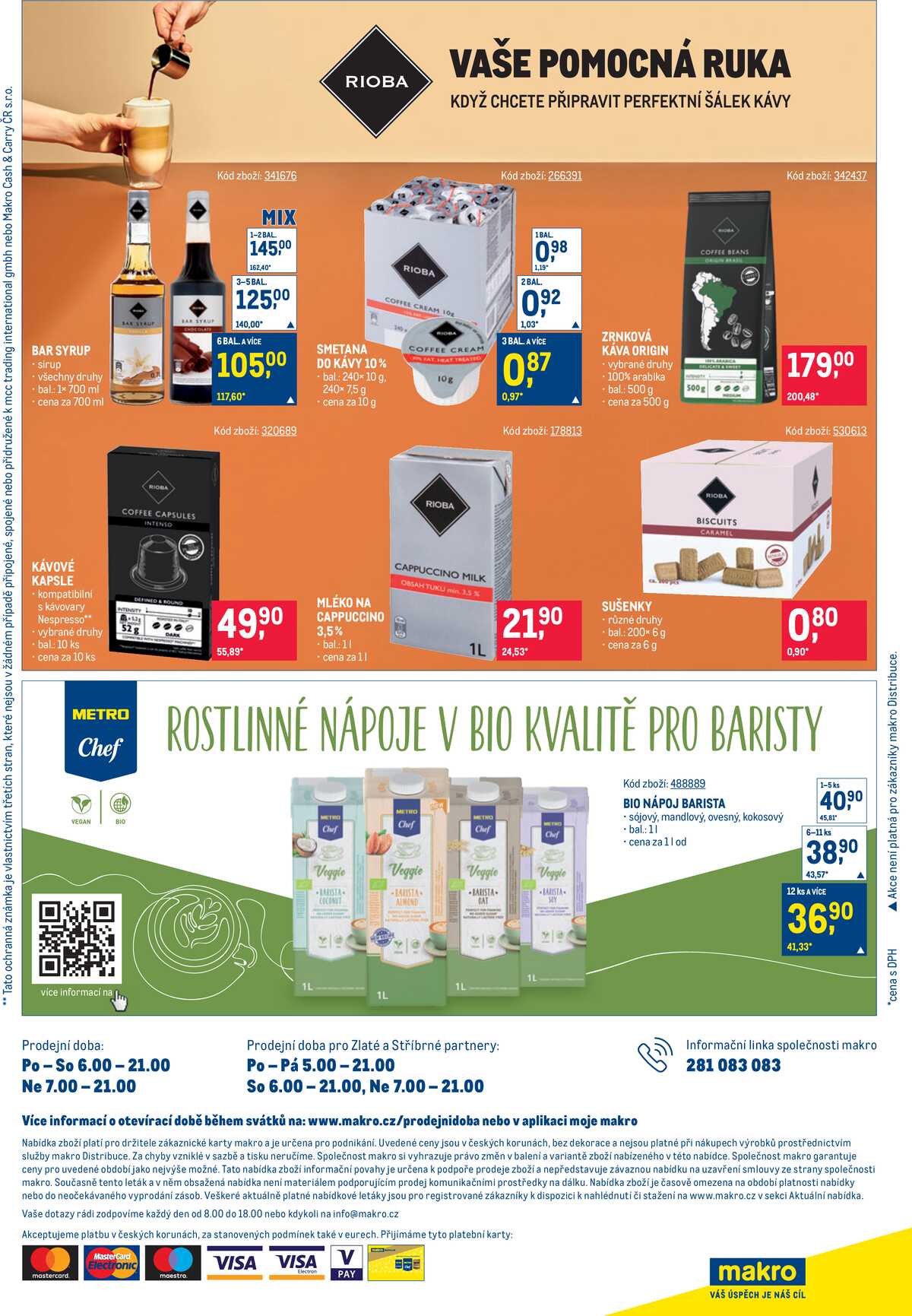 MAKRO Káva do 6.10. strana 22