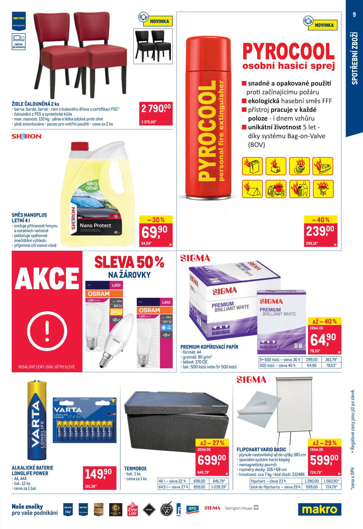 MAKRO Nepotravinové zboží do 22.9. strana 9