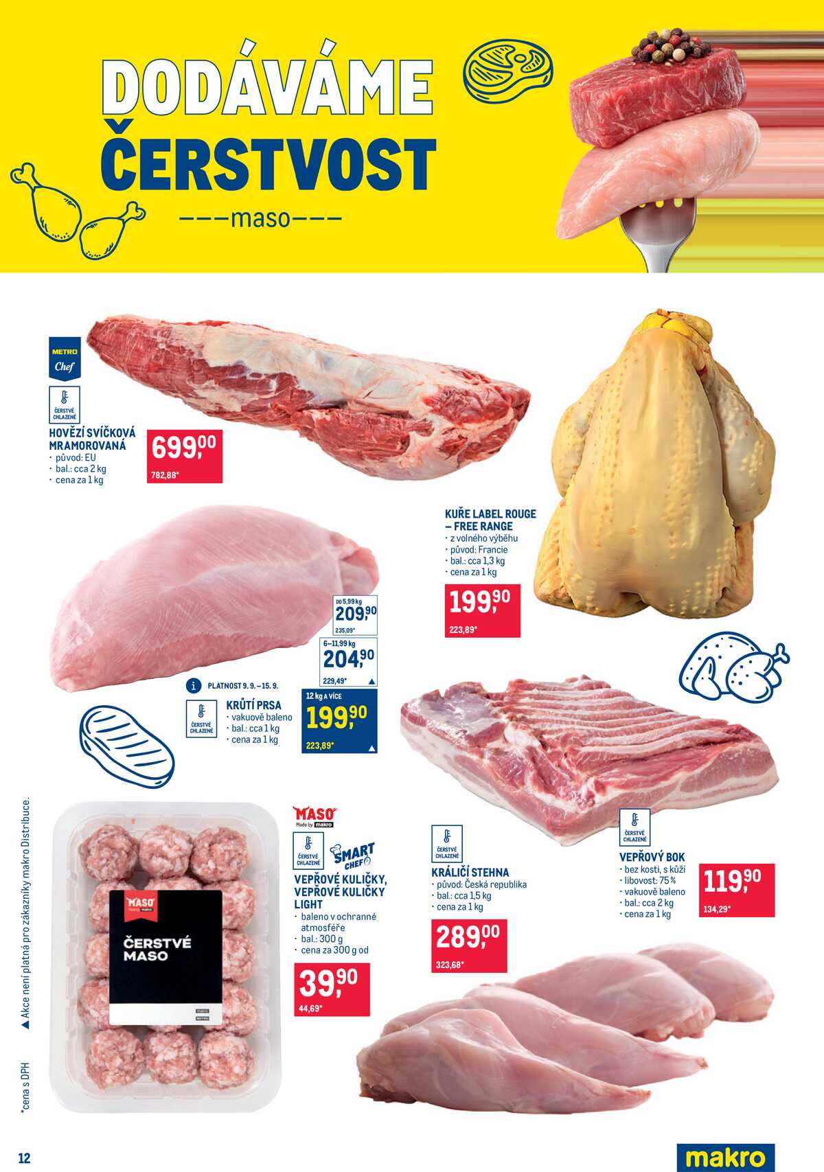 MAKRO Pro milovníky jídla do 22.9. strana 12