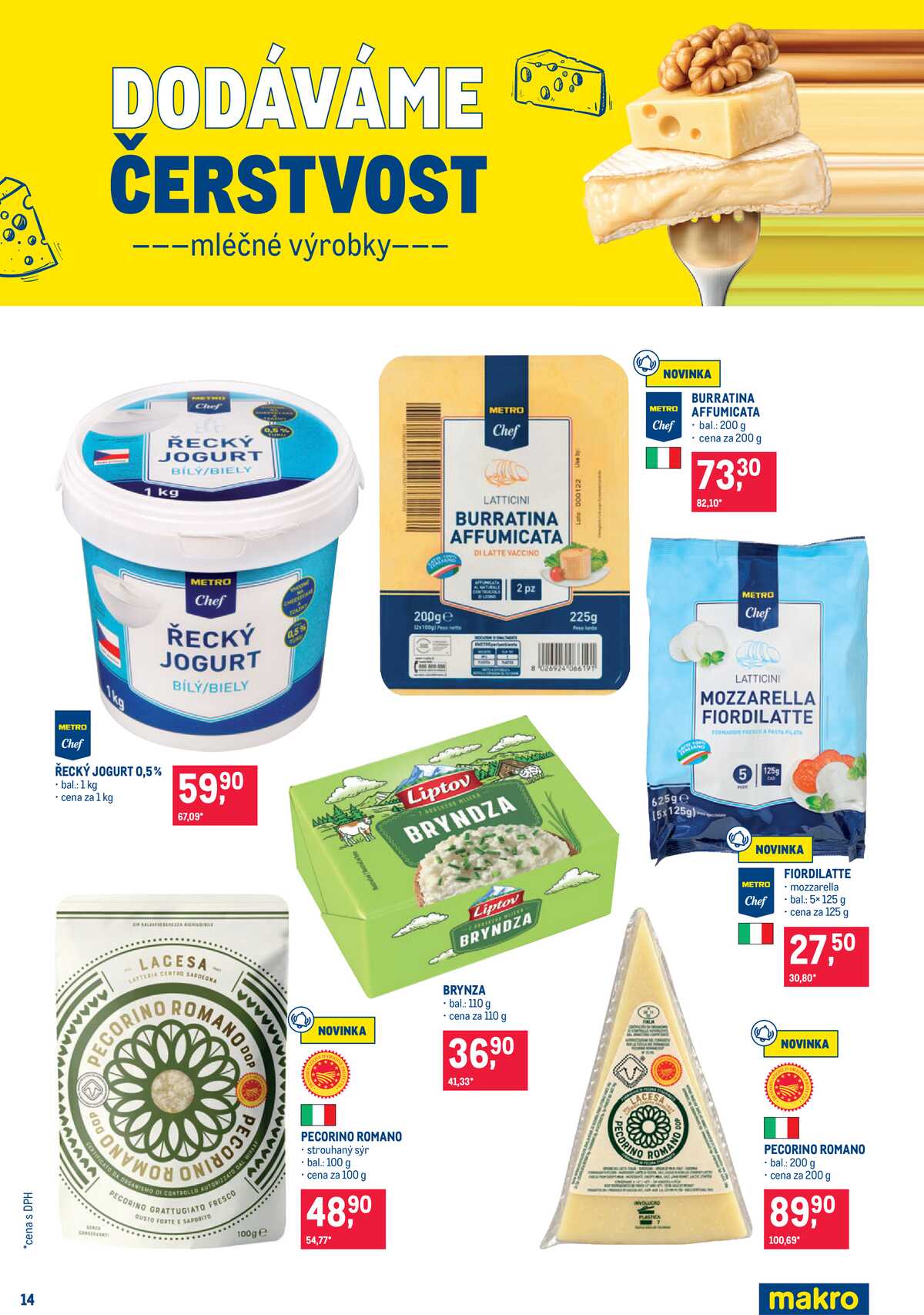MAKRO Pro milovníky jídla do 22.9. strana 14