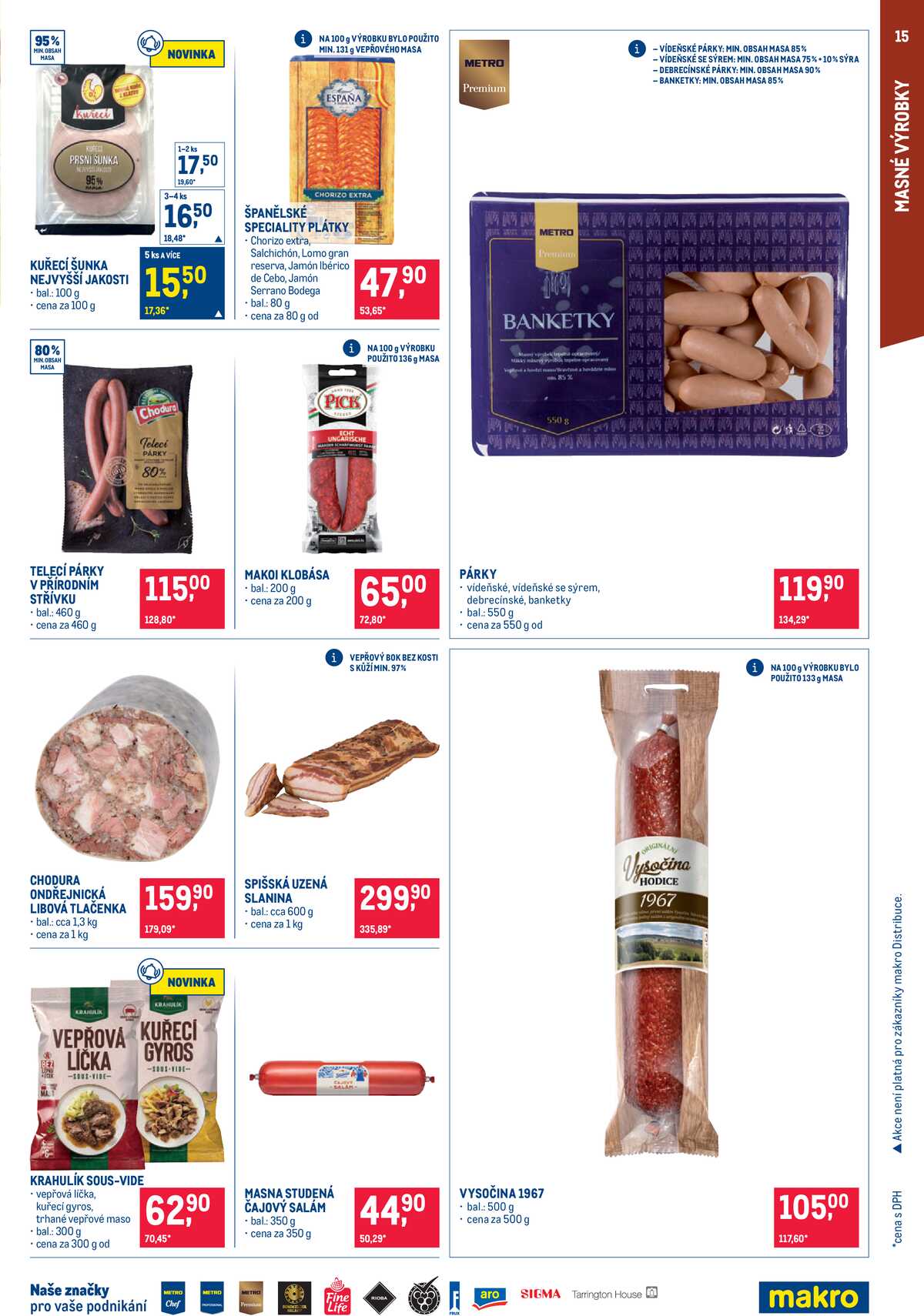 MAKRO Pro milovníky jídla do 22.9. strana 15
