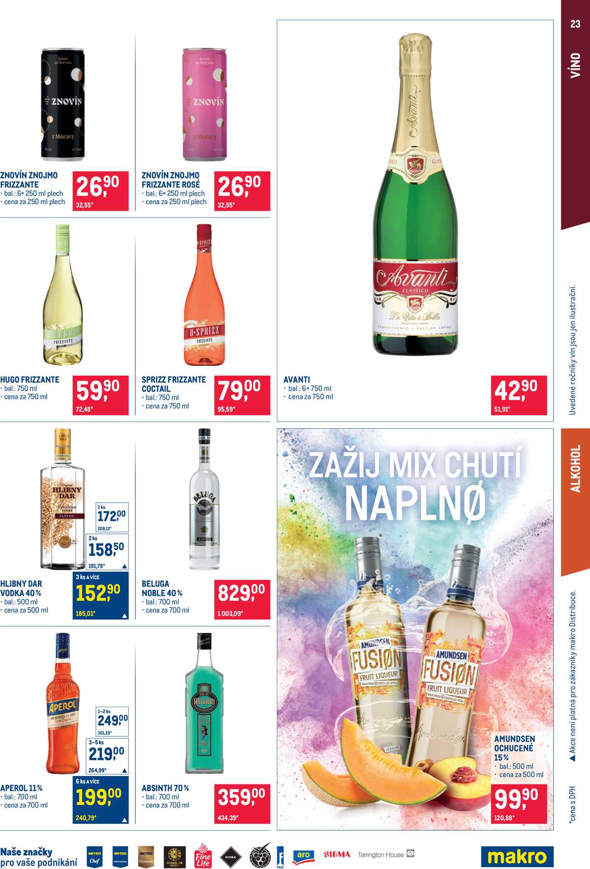 MAKRO Pro milovníky jídla do 22.9. strana 23