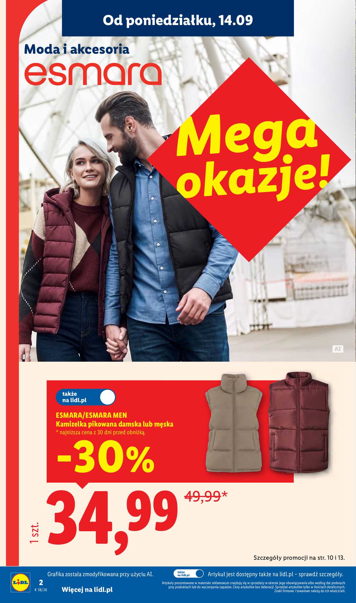 Leták Lidl Polsko 14.9.-19.9.2026 - Leták platí od 14. 9. do 19. 9. strana 2