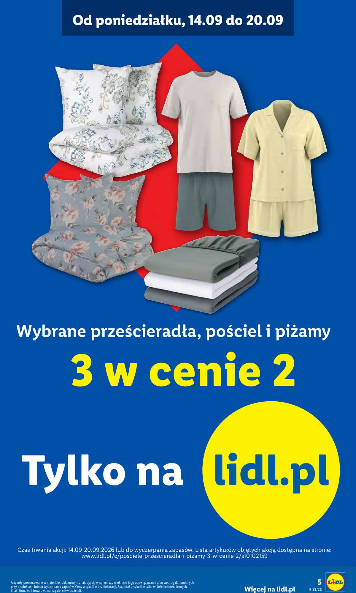 Leták Lidl Polsko 14.9.-19.9.2026 - Leták platí od 14. 9. do 19. 9. strana 5