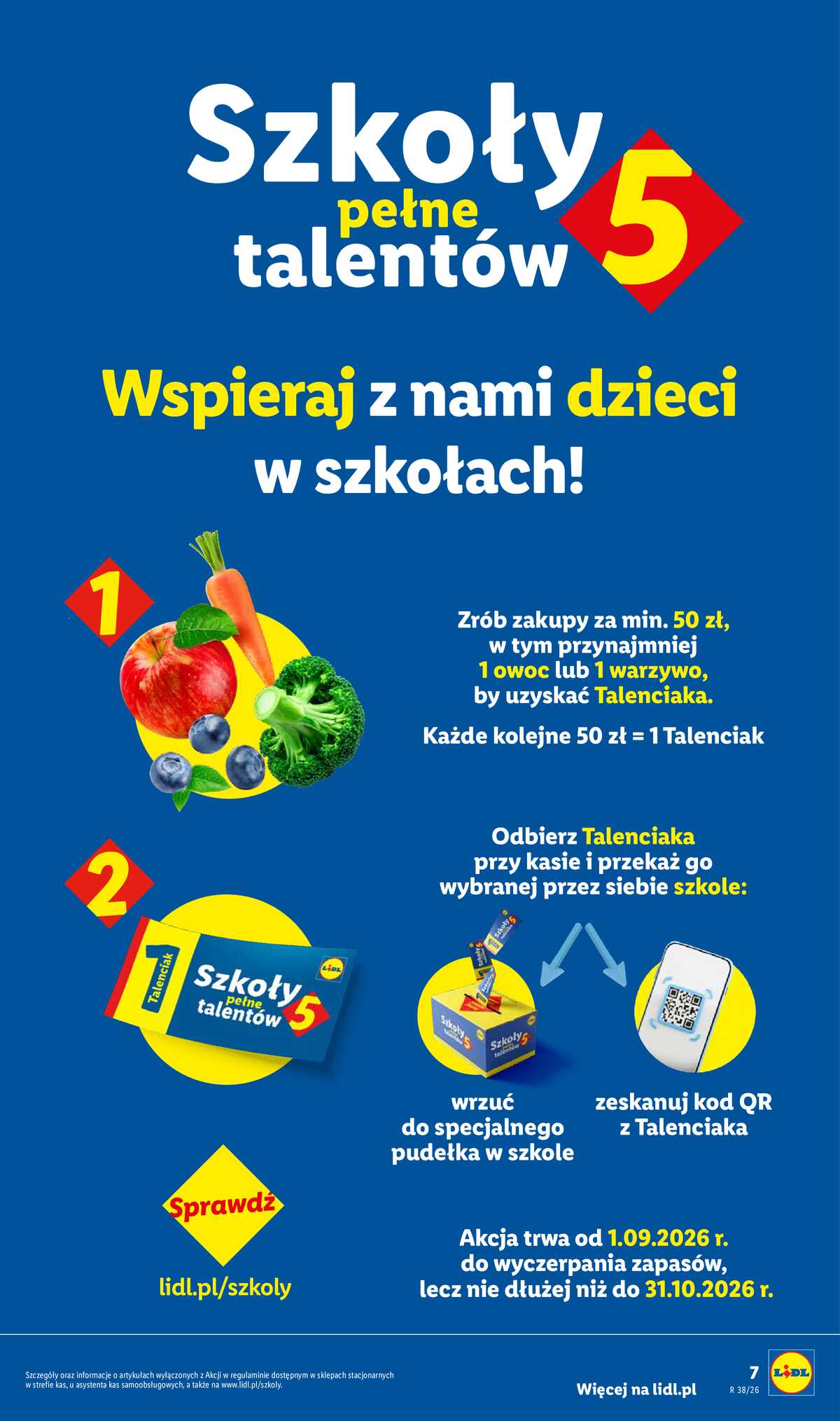 Leták Lidl Polsko 14.9.-19.9.2026 - Leták platí od 14. 9. do 19. 9. strana 7