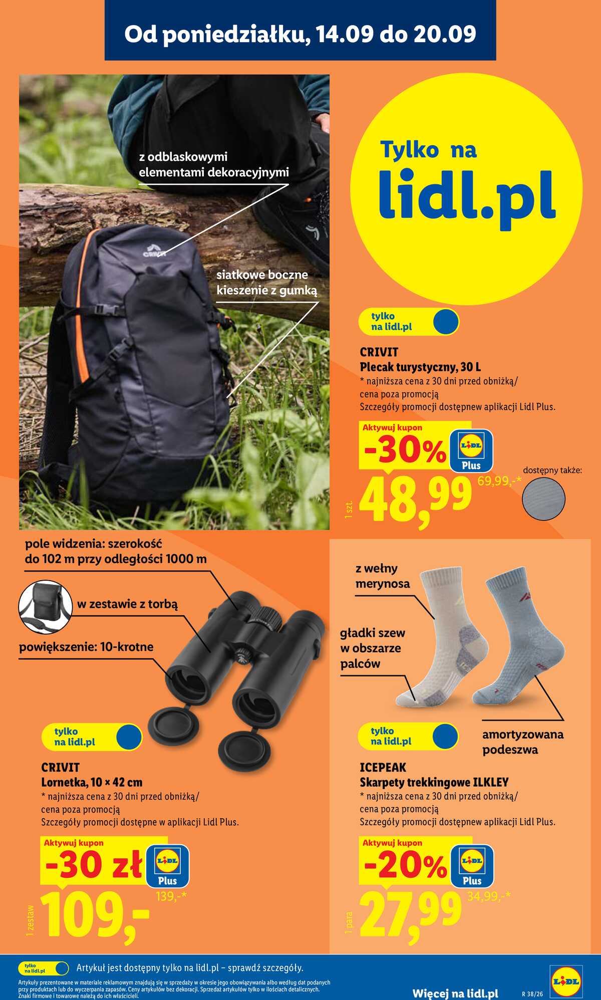 Leták Lidl Polsko 14.9.-19.9.2026 - Leták platí od 14. 9. do 19. 9. strana 11