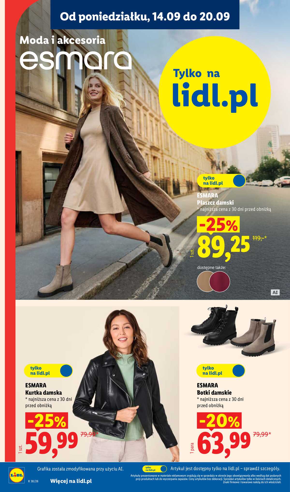 Leták Lidl Polsko 14.9.-19.9.2026 - Leták platí od 14. 9. do 19. 9. strana 12