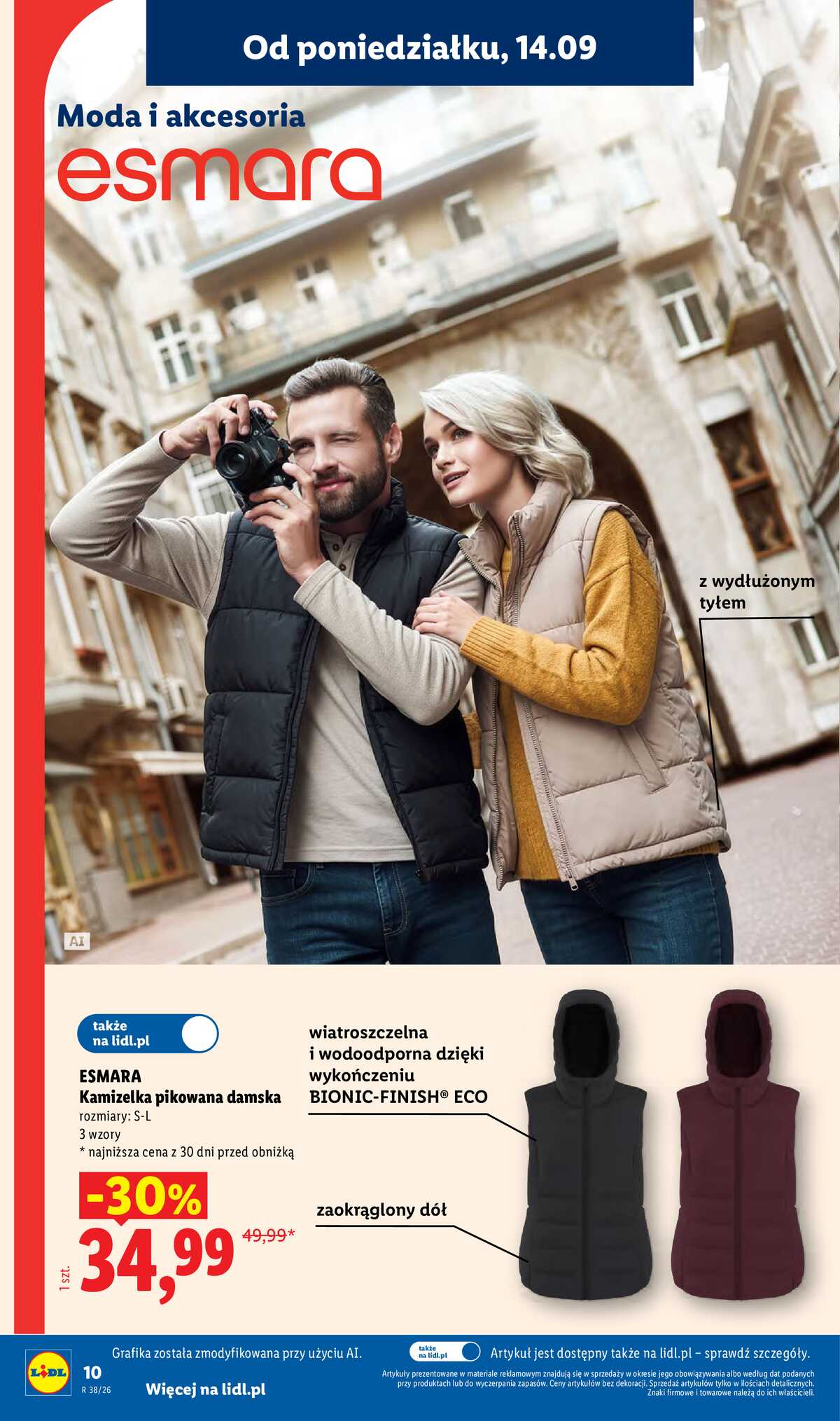 Leták Lidl Polsko 14.9.-19.9.2026 - Leták platí od 14. 9. do 19. 9. strana 14