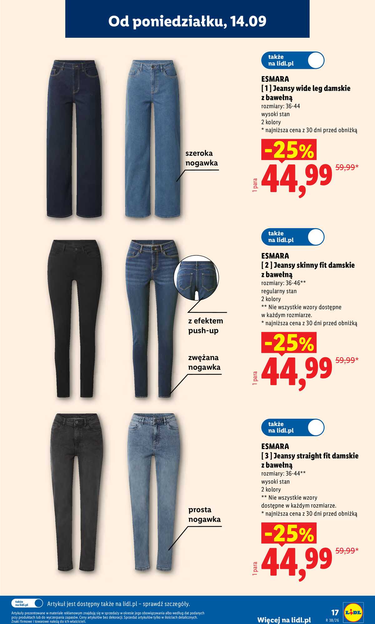 Leták Lidl Polsko 14.9.-19.9.2026 - Leták platí od 14. 9. do 19. 9. strana 21