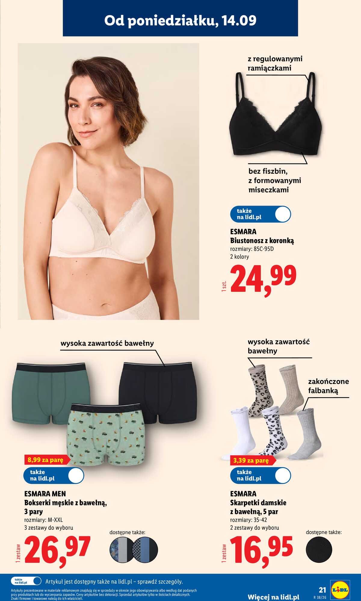 Leták Lidl Polsko 14.9.-19.9.2026 - Leták platí od 14. 9. do 19. 9. strana 25