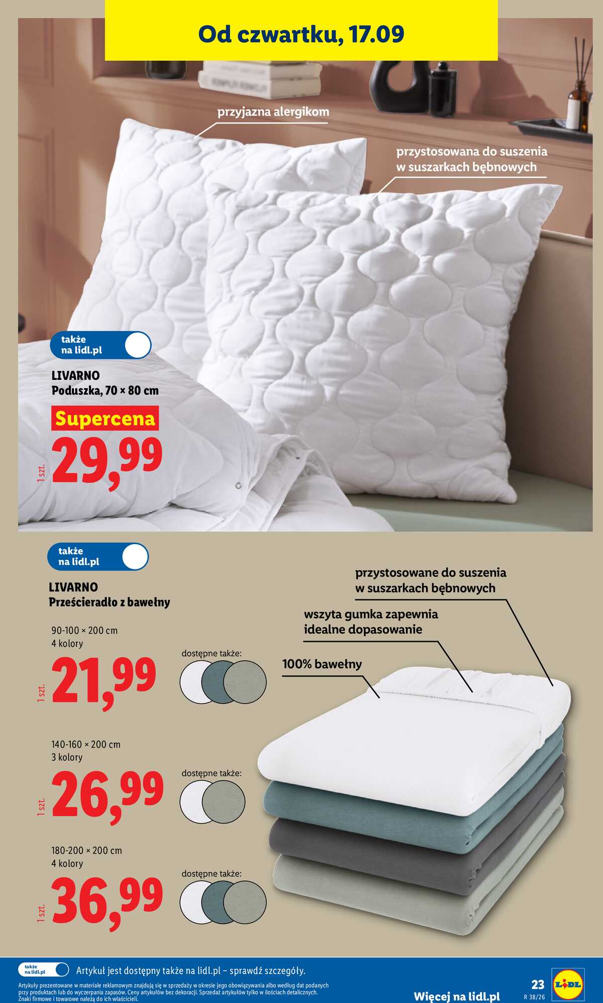 Leták Lidl Polsko 14.9.-19.9.2026 - Leták platí od 14. 9. do 19. 9. strana 27