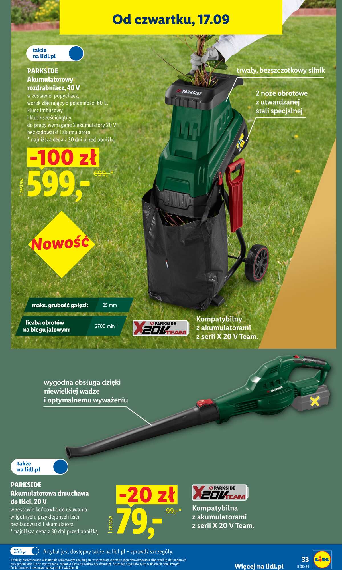 Leták Lidl Polsko 14.9.-19.9.2026 - Leták platí od 14. 9. do 19. 9. strana 41