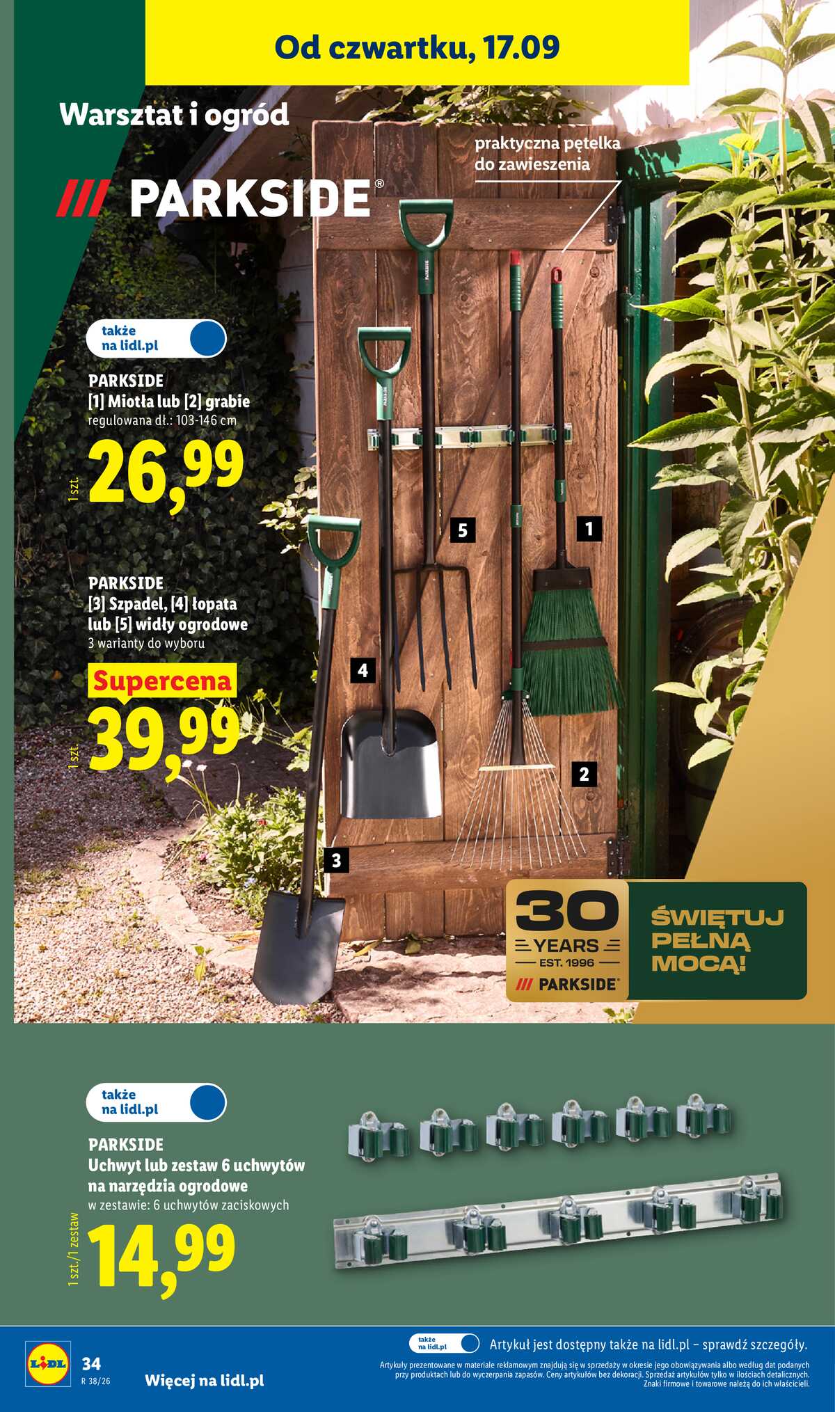 Leták Lidl Polsko 14.9.-19.9.2026 - Leták platí od 14. 9. do 19. 9. strana 42