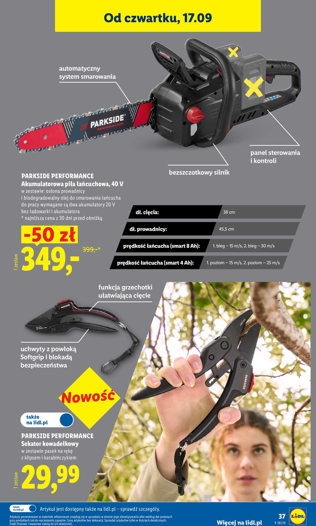 Leták Lidl Polsko 14.9.-19.9.2026 - Leták platí od 14. 9. do 19. 9. strana 45
