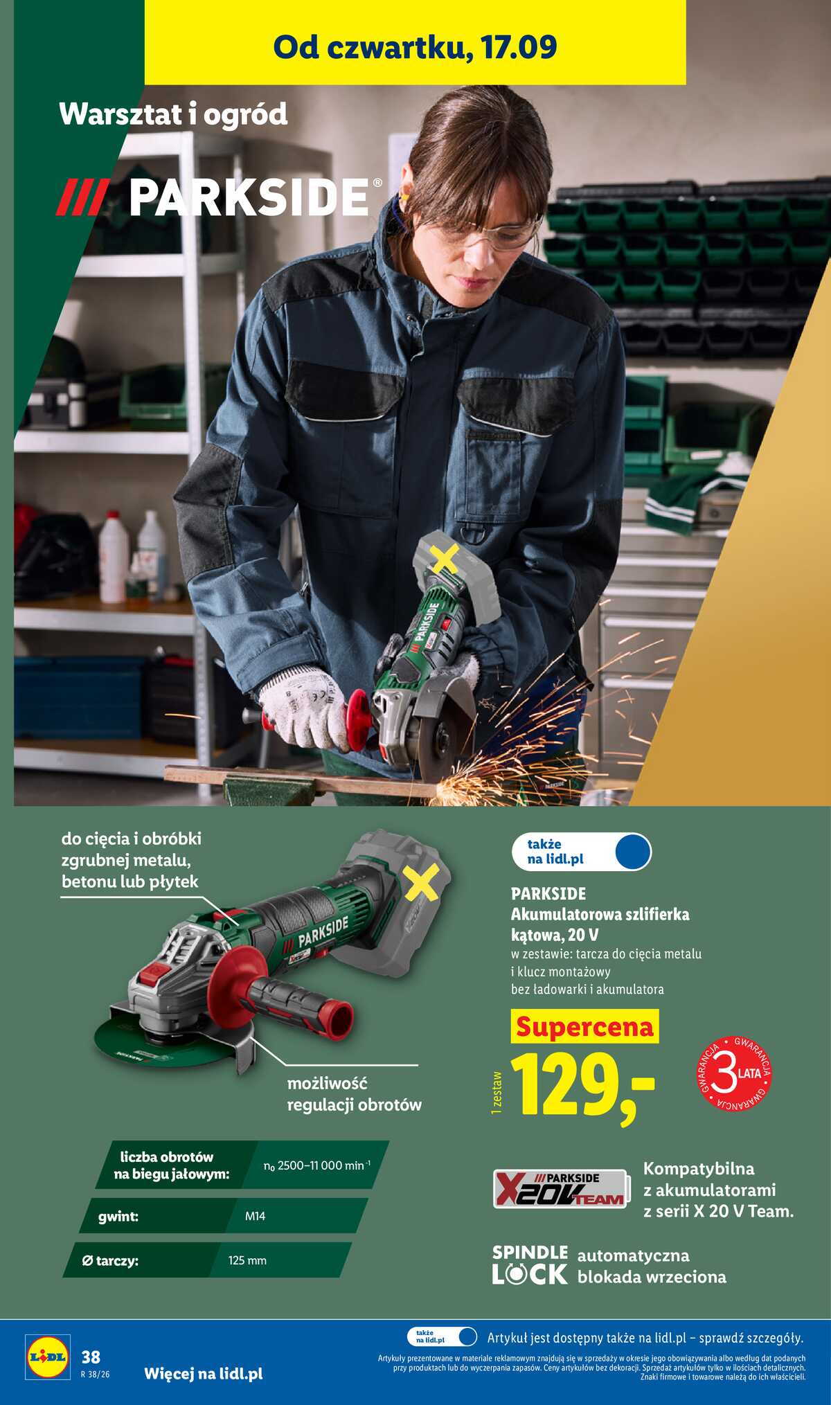 Leták Lidl Polsko 14.9.-19.9.2026 - Leták platí od 14. 9. do 19. 9. strana 46