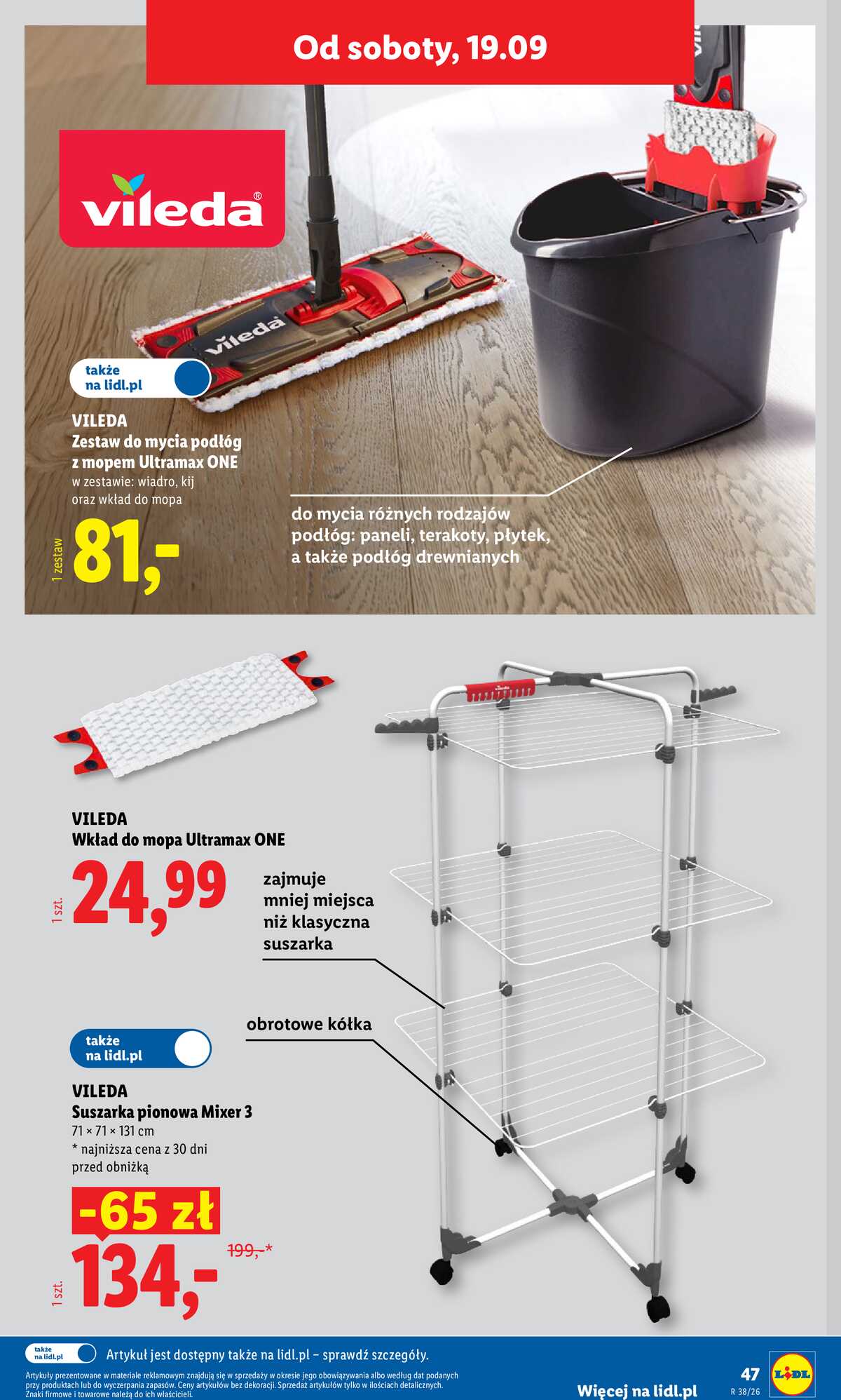 Leták Lidl Polsko 14.9.-19.9.2026 - Leták platí od 14. 9. do 19. 9. strana 57