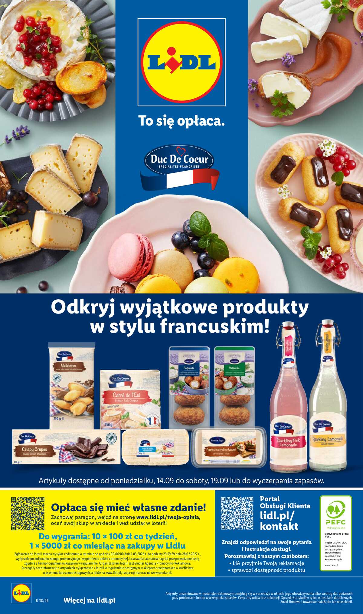 Leták Lidl Polsko 14.9.-19.9.2026 - Leták platí od 14. 9. do 19. 9. strana 59