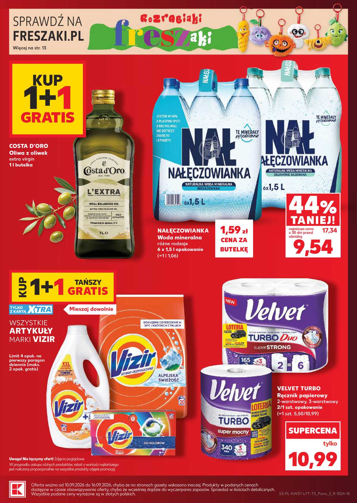Leták Kaufland Polsko 10.9.-16.9.2026 - Týdenní zpravodaj strana 3