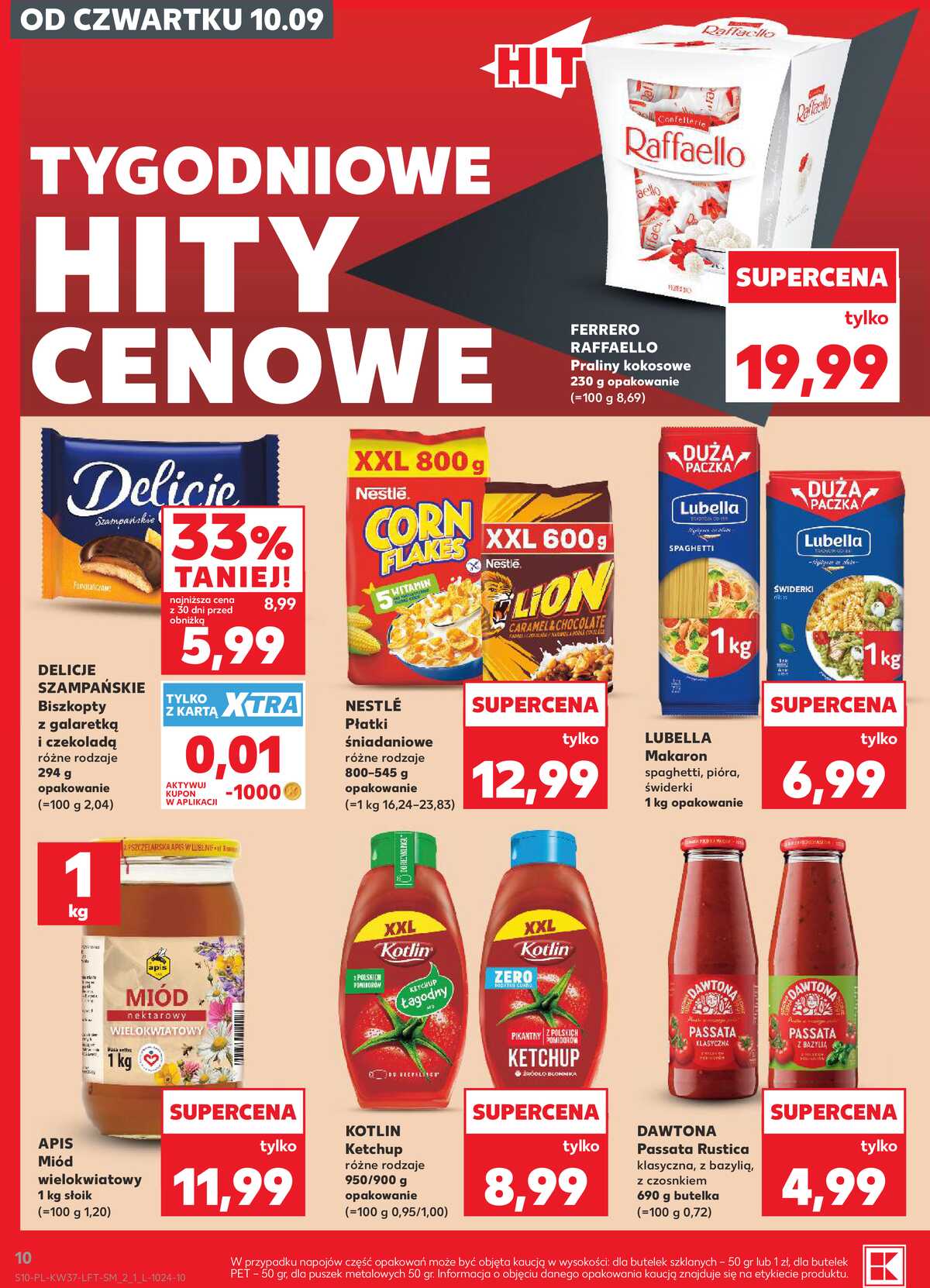Leták Kaufland Polsko 10.9.-16.9.2026 - Týdenní zpravodaj strana 10
