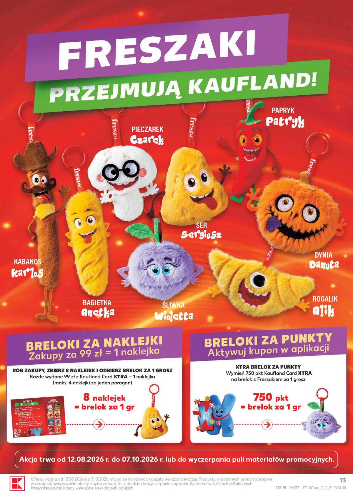 Leták Kaufland Polsko 10.9.-16.9.2026 - Týdenní zpravodaj strana 13