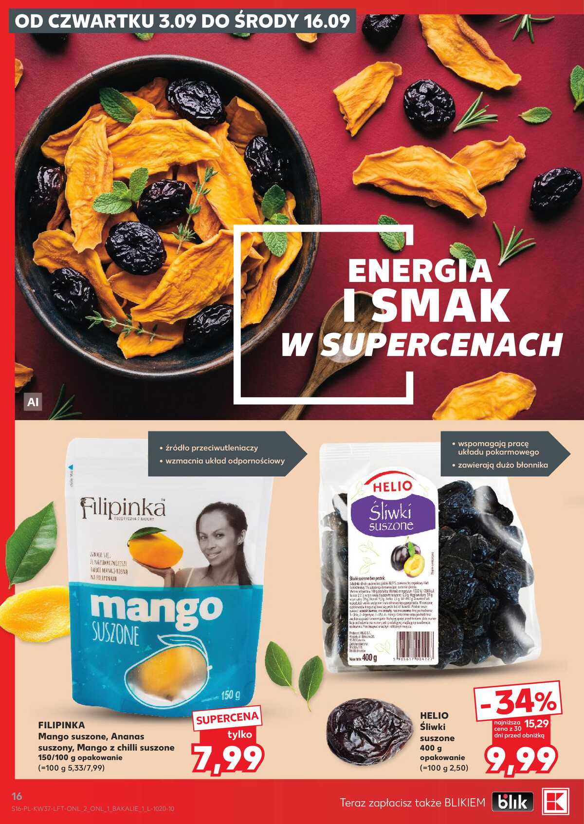 Leták Kaufland Polsko 10.9.-16.9.2026 - Týdenní zpravodaj strana 16