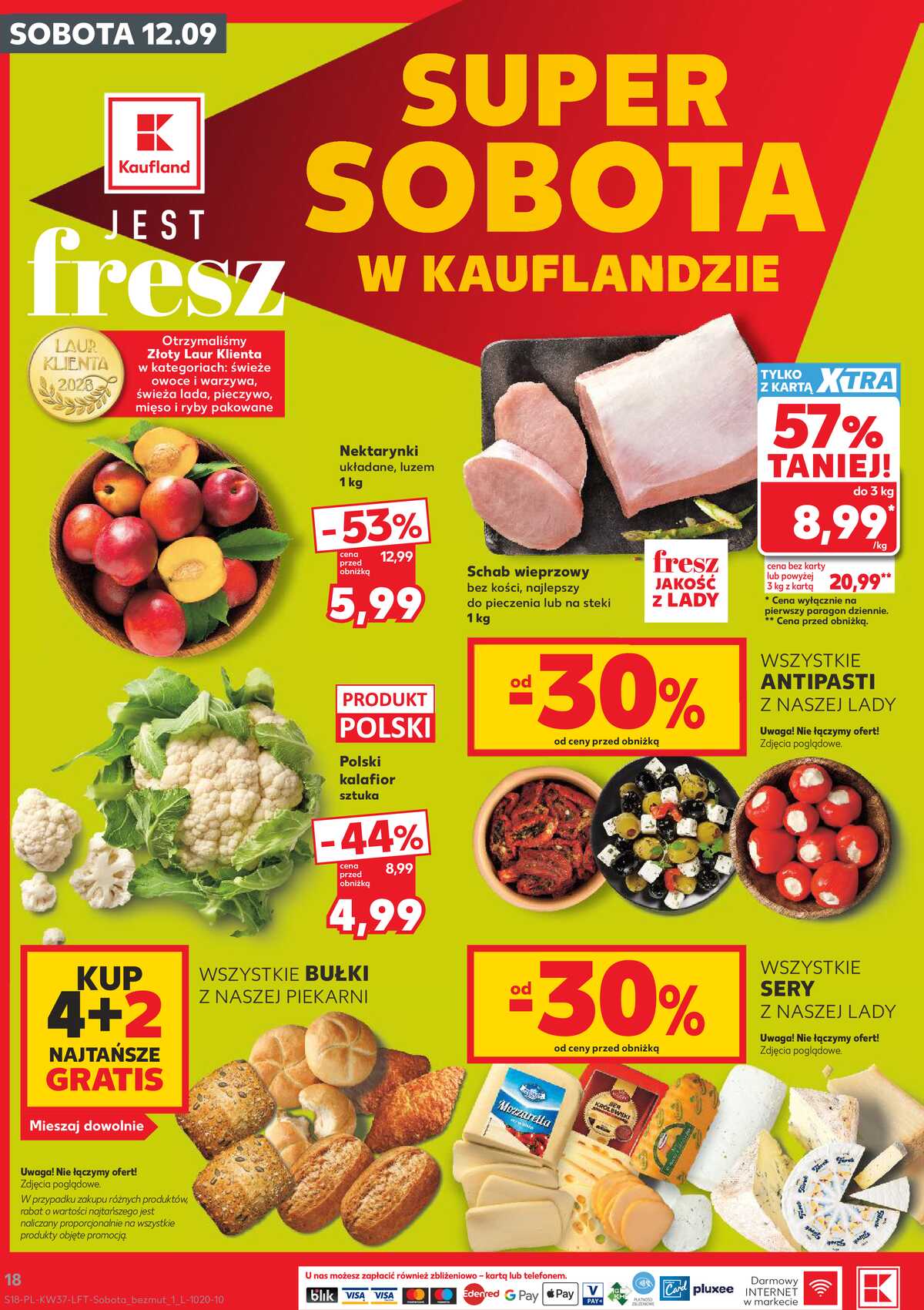 Leták Kaufland Polsko 10.9.-16.9.2026 - Týdenní zpravodaj strana 18