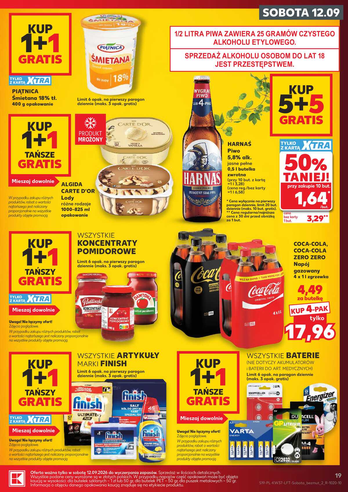 Leták Kaufland Polsko 10.9.-16.9.2026 - Týdenní zpravodaj strana 19