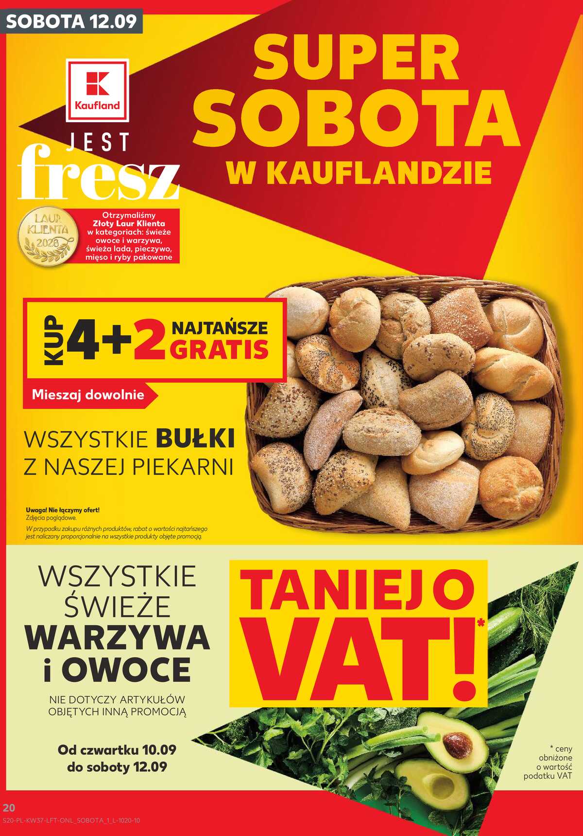 Leták Kaufland Polsko 10.9.-16.9.2026 - Týdenní zpravodaj strana 20