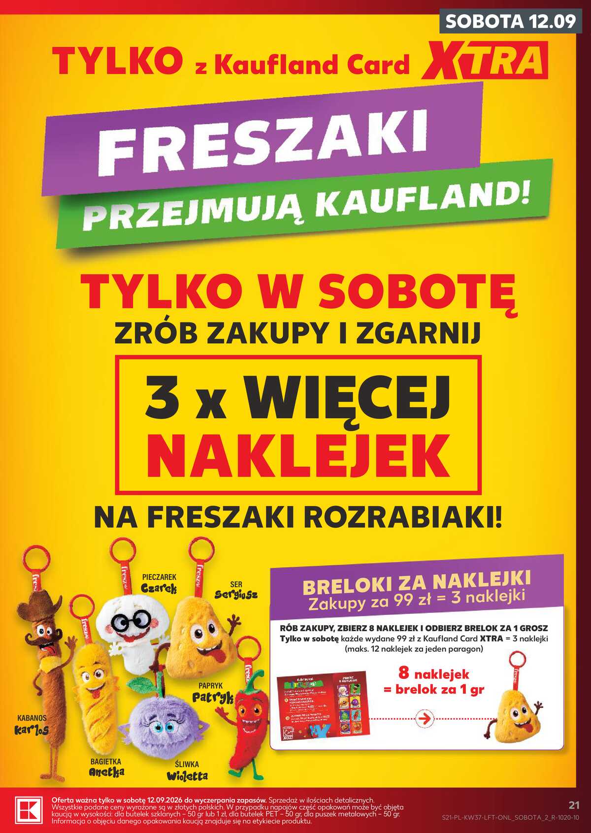 Leták Kaufland Polsko 10.9.-16.9.2026 - Týdenní zpravodaj strana 21