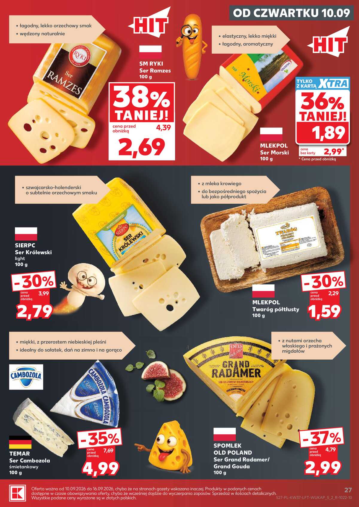 Leták Kaufland Polsko 10.9.-16.9.2026 - Týdenní zpravodaj strana 27